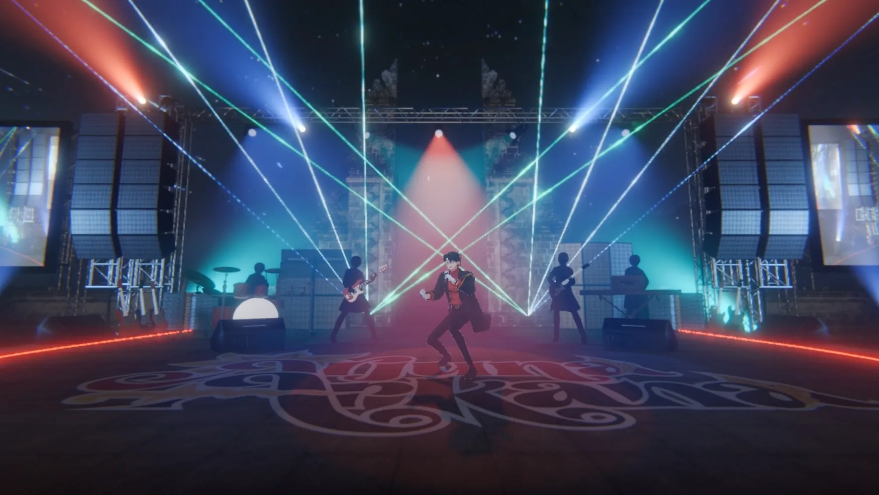 Virtual stage artwork